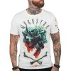 Tees | Artist Asylum Collection Boneyard Tee - Antique White