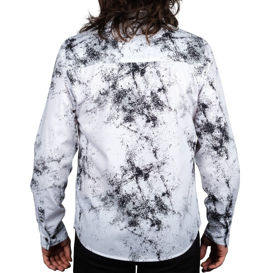 Button-Downs | Rocknrolla Collection White Noise Shirt