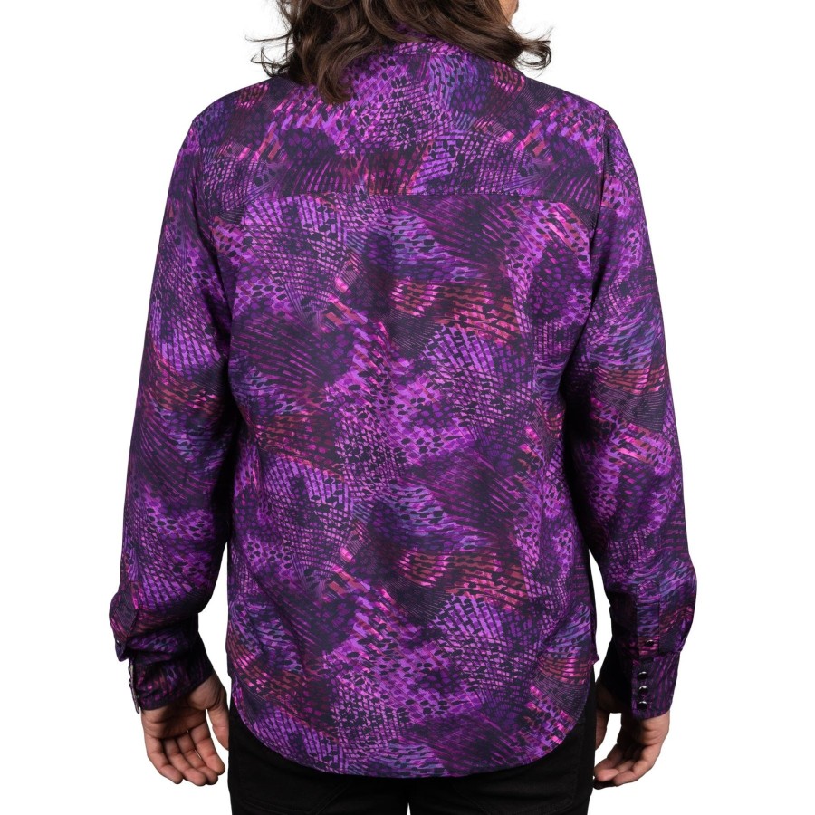 Button-Downs | Rocknrolla Collection Purple Haze Shirt