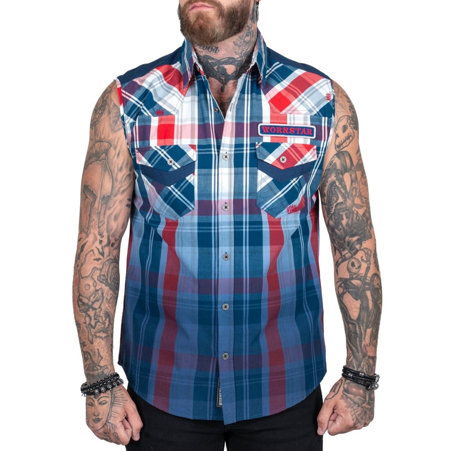 Button-Downs | Custom Chop Shop Heritage Shirt - Sleeveless