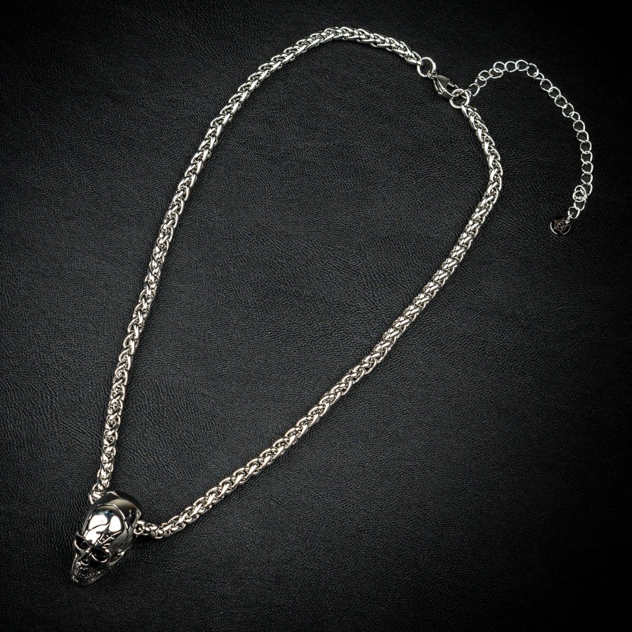 Jewelry | Wornstar Swag Memento Skull Necklace