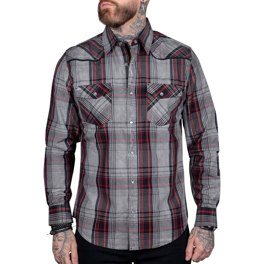 Button-Downs | Rocknrolla Collection Asphalt Shirt